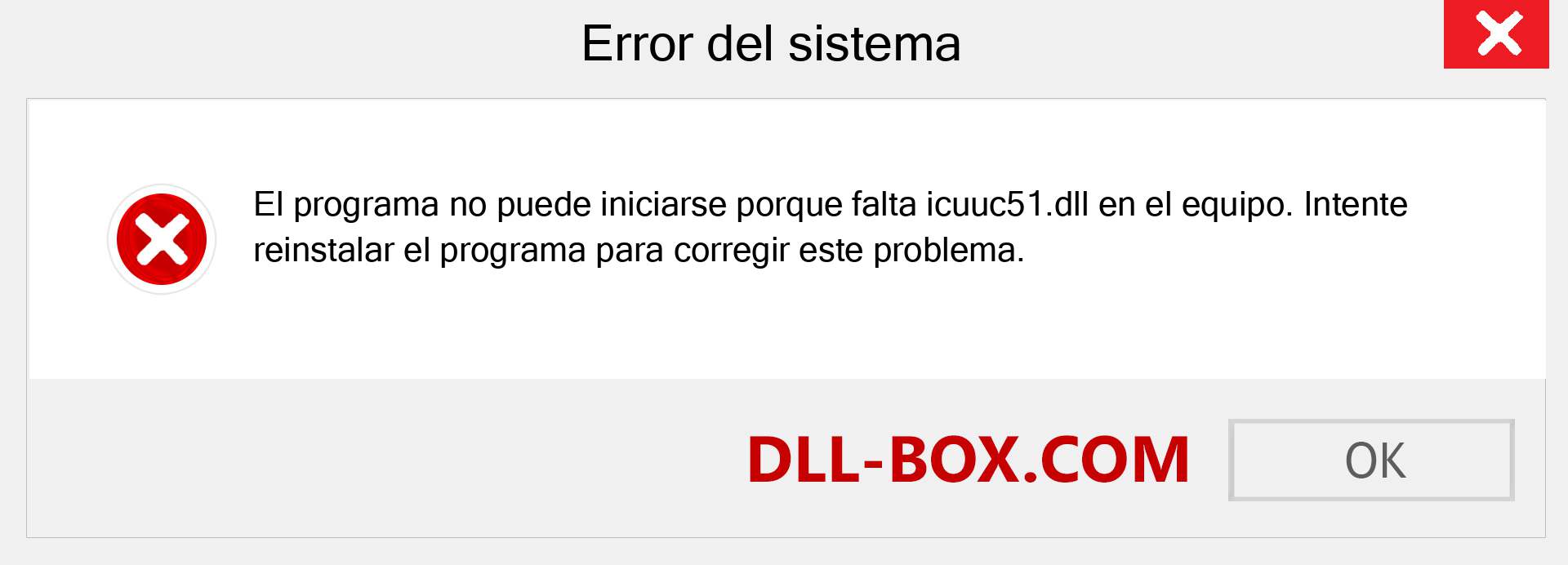 ¿Falta el archivo icuuc51.dll ?. Descargar para Windows 7, 8, 10 - Corregir icuuc51 dll Missing Error en Windows, fotos, imágenes